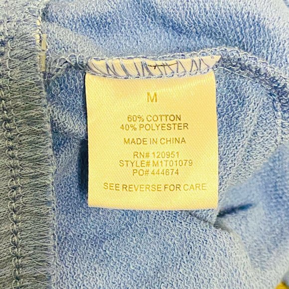 Hippie Rose 2-Piece Set Women's M Cropped Long Sleeve Crewneck Embroidered NWOT - Picture 12 of 12